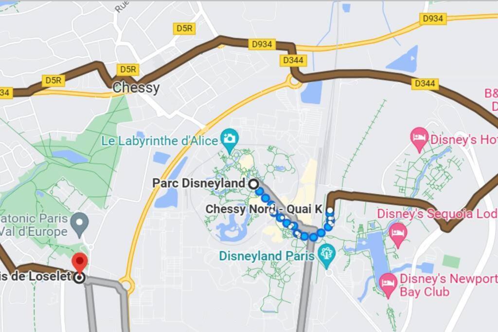מונטבראן C210 Appartement Disneyland Paris Studio מראה חיצוני תמונה